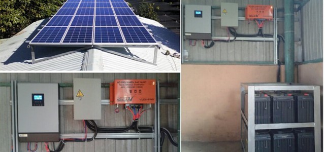 Lắp đặt điện năng lượng mặt trời hòa lưới